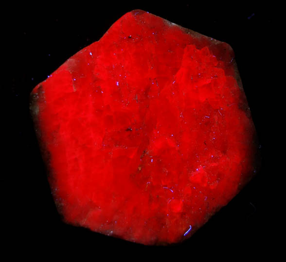 Corundum var. Ruby from Longido, Arusha, Tanzania