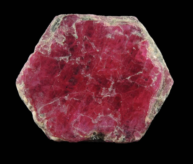 Corundum var. Ruby from Longido, Arusha, Tanzania