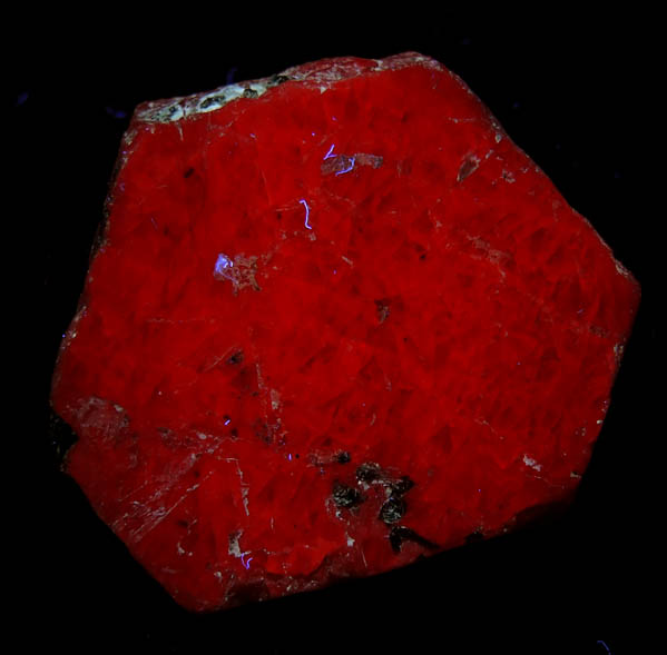 Corundum var. Ruby from Longido, Arusha, Tanzania