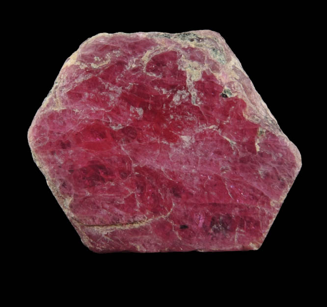 Corundum var. Ruby from Longido, Arusha, Tanzania