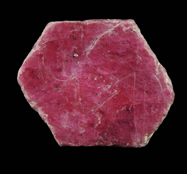 Corundum var. Ruby from Longido, Arusha, Tanzania