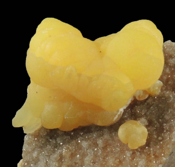 Smithsonite var. Turkey Fat Ore from Monte Cristo Mine, Rush District, Marion County, Arkansas