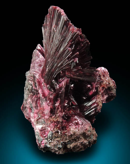 Erythrite from Bou Azzer District, Anti-Atlas Mountains, Tazenakht, Ouarzazate, Morocco (Type Locality for Erythrite)