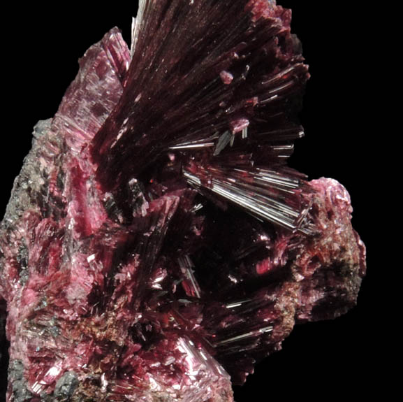 Erythrite from Bou Azzer District, Anti-Atlas Mountains, Tazenakht, Ouarzazate, Morocco (Type Locality for Erythrite)