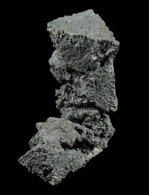 Acanthite from Mine d'Imider, 6.2 km ESE of Imiter, Tinghir Province, Dra-Tafilalet, Morocco