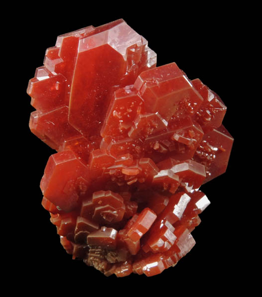 Vanadinite from Mibladen, Haute Moulouya Basin, Zeida-Aouli-Mibladen belt, Midelt Province, Morocco