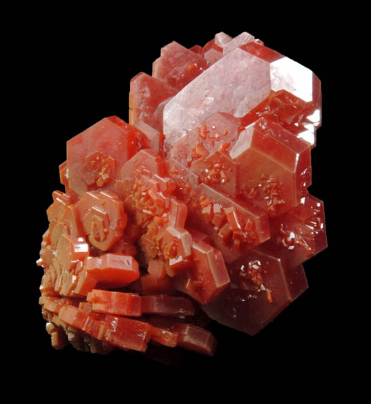 Vanadinite from Mibladen, Haute Moulouya Basin, Zeida-Aouli-Mibladen belt, Midelt Province, Morocco