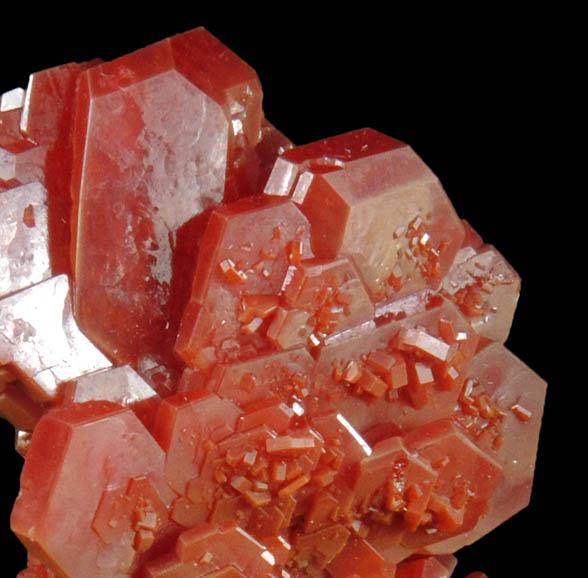 Vanadinite from Mibladen, Haute Moulouya Basin, Zeida-Aouli-Mibladen belt, Midelt Province, Morocco