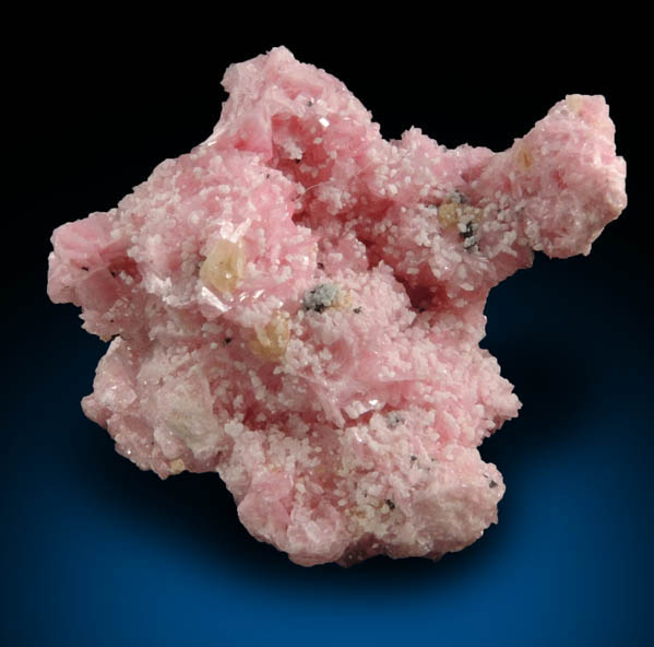 Rhodonite with minor Axinite-(Mn) from Pachapaqui District, Bolognesi Province, Ancash Department, Peru