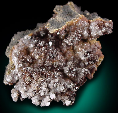 Vanadinite var. Endlichite with Calcite from Sierra de Los Lamentos, Chihuahua, Mexico