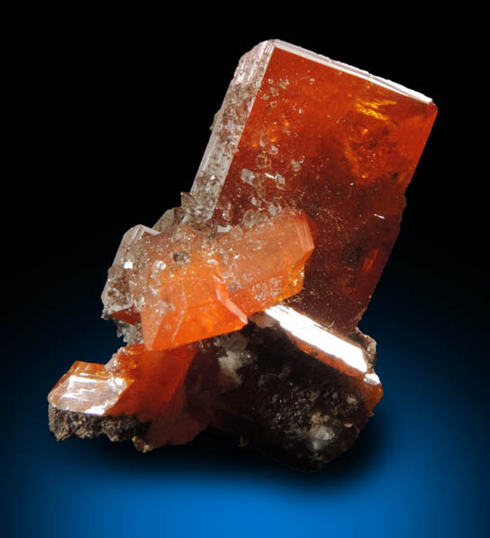 Wulfenite from Red Cloud Mine, Silver District, La Paz County, Arizona