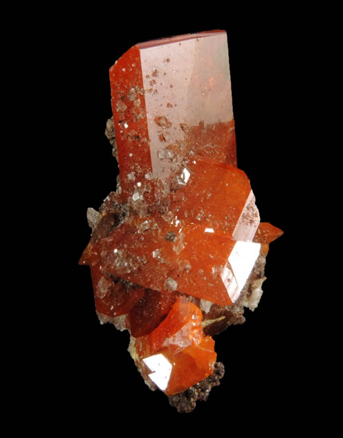 Wulfenite from Red Cloud Mine, Silver District, La Paz County, Arizona