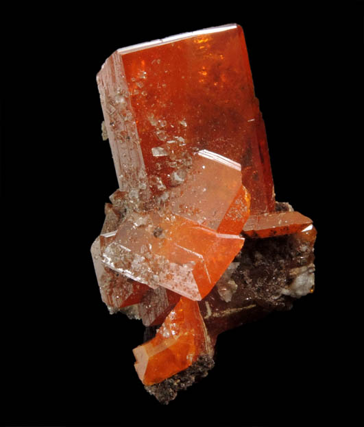 Wulfenite from Red Cloud Mine, Silver District, La Paz County, Arizona