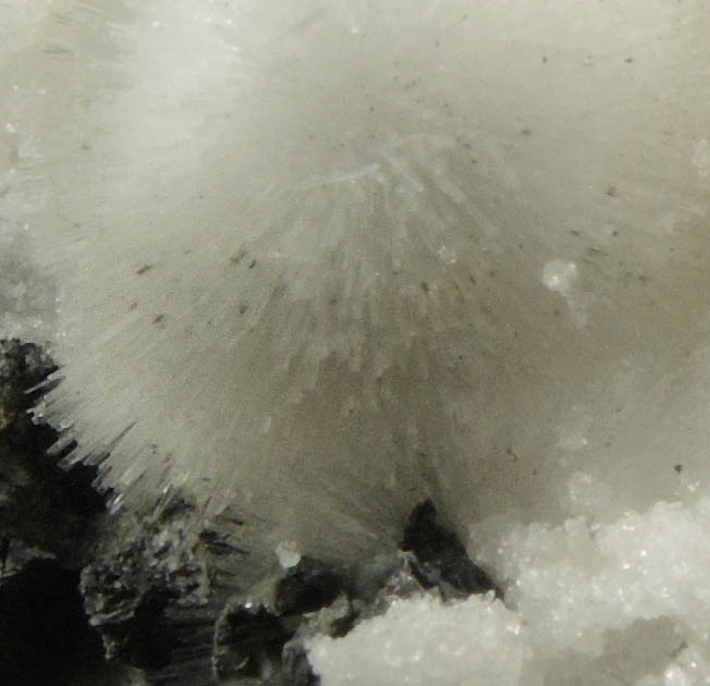 Natrolite over Apophyllite from Millington Quarry, Bernards Township, Somerset County, New Jersey