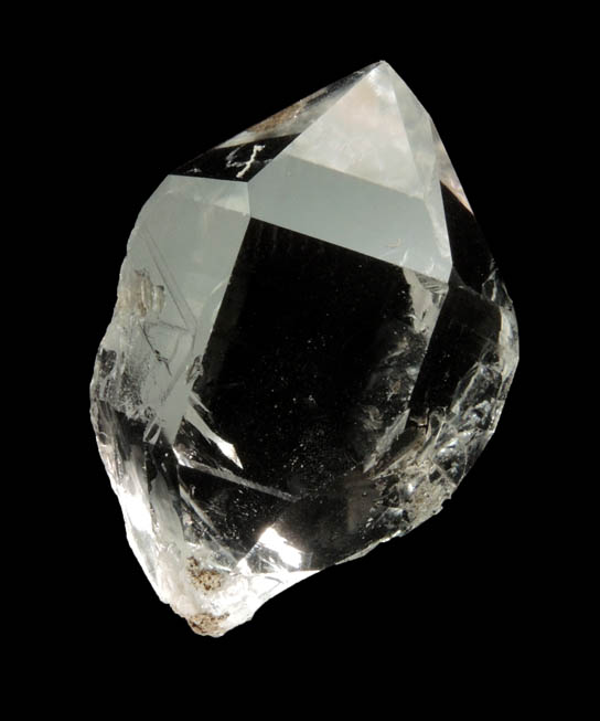 Quartz var. Herkimer Diamond from Middleville, Herkimer County, New York