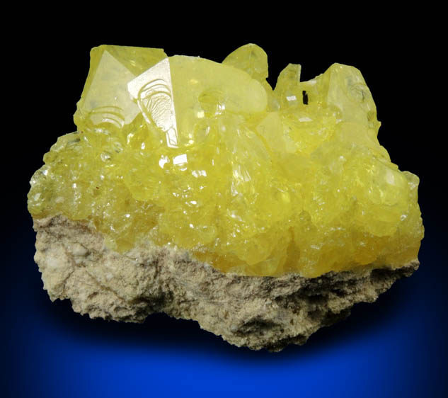 Sulfur from San Felipe, Baja California Norte, Mexico