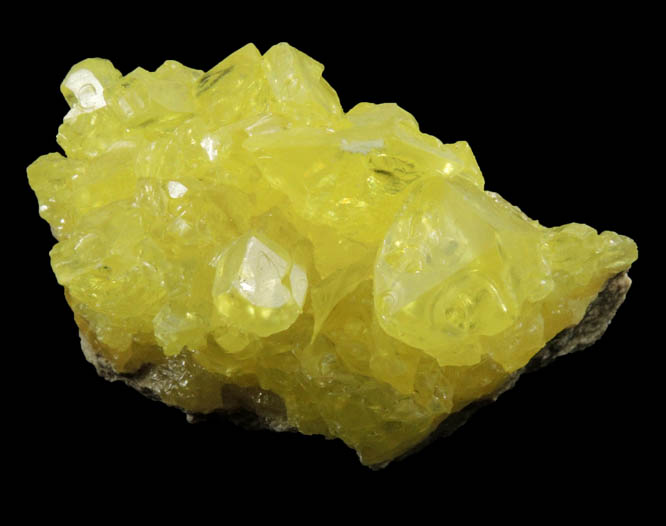 Sulfur from San Felipe, Baja California Norte, Mexico