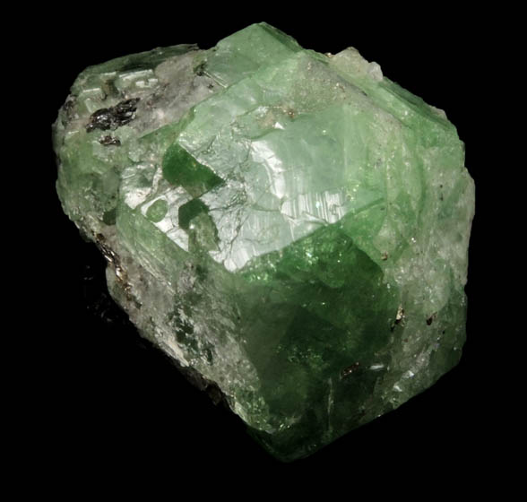 Grossular var. Tsavorite Garnet from Merelani Hills, near Arusha, Tanzania