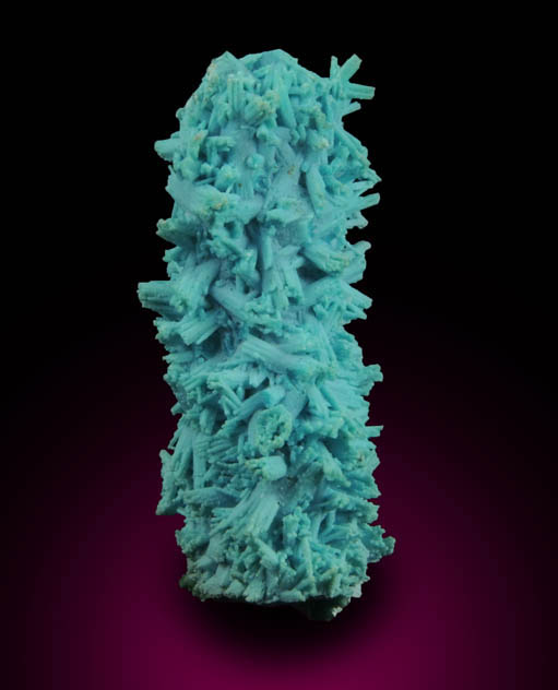 Chrysocolla over Malachite pseudomorph after Azurite from Luputo Mine, Lubumbashi, Katanga Copperbelt, Haut-Katanga Province, Democratic Republic of the Congo