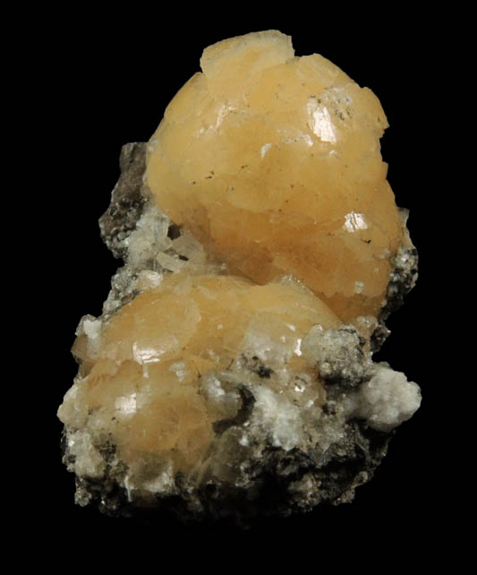 Stilbite from Millington Quarry, East Pit, Bernards Township, Somerset County, New Jersey