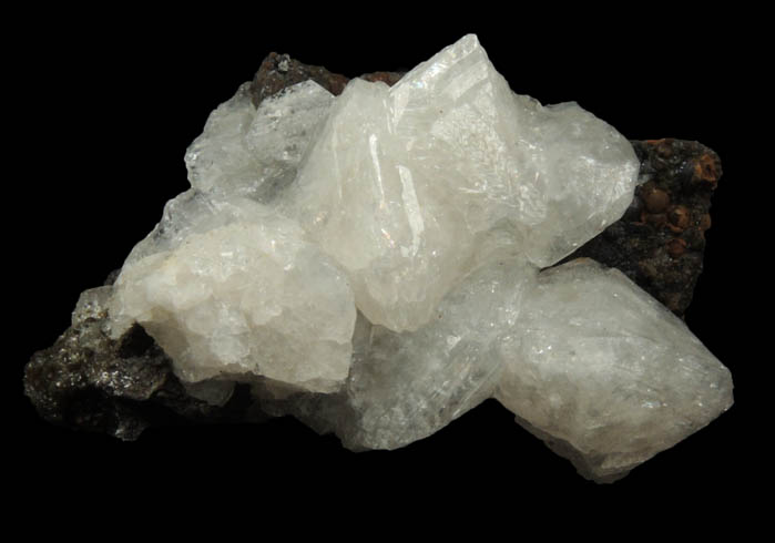 Chabazite var. Phacolite Twins from Cam No. 1 Quarry, Londonderry, Northern Ireland