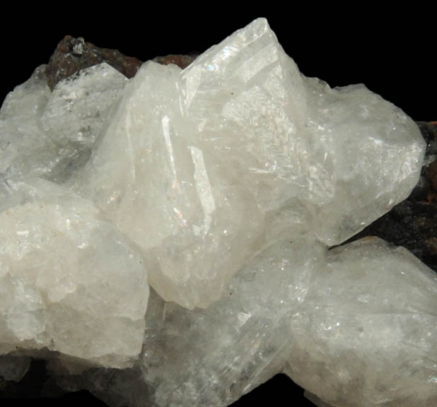 Chabazite var. Phacolite Twins from Cam No. 1 Quarry, Londonderry, Northern Ireland