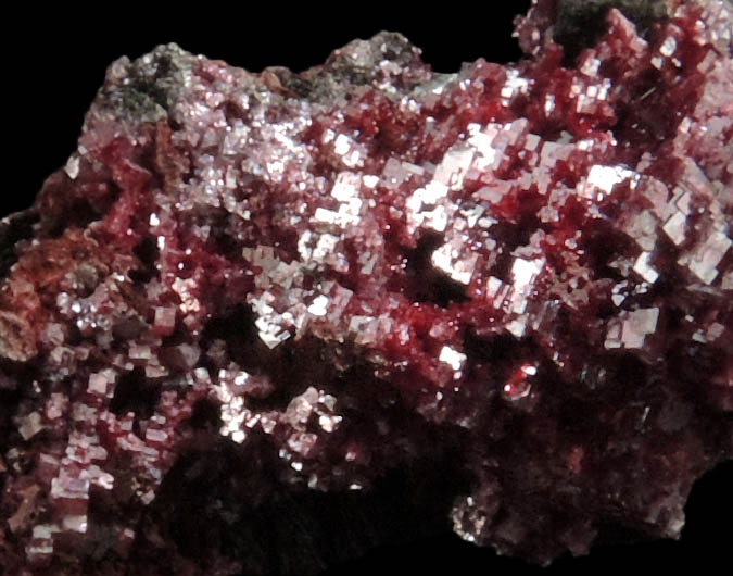 Cuprite from Ray Mine, Mineral Creek District, Pinal County, Arizona