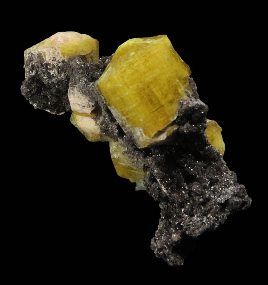 Sturmanite from Wessels Mine, Kalahari Manganese Field, Northern Cape Province, South Africa (Type Locality for Sturmanite, see Minerals of South Africa, pp. 244)