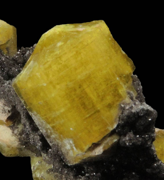 Sturmanite from Wessels Mine, Kalahari Manganese Field, Northern Cape Province, South Africa (Type Locality for Sturmanite, see Minerals of South Africa, pp. 244)