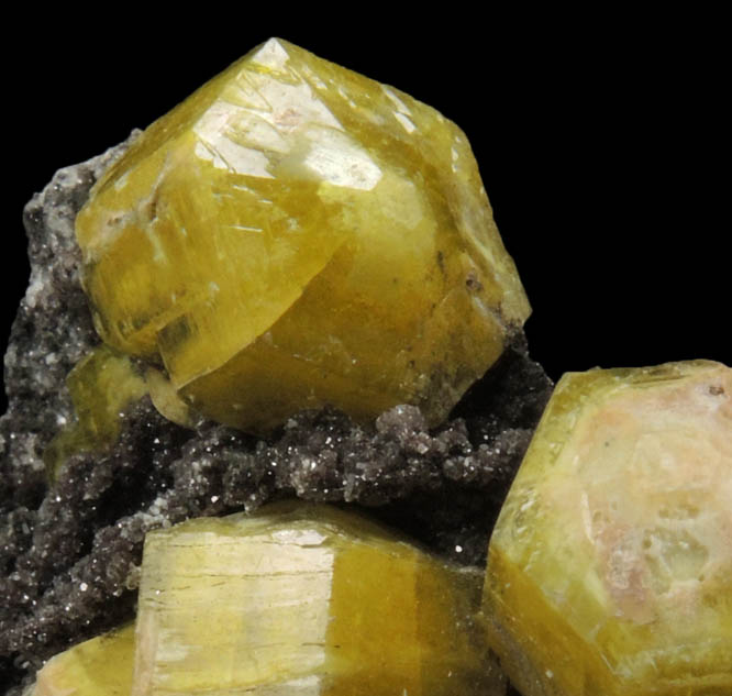 Sturmanite from Wessels Mine, Kalahari Manganese Field, Northern Cape Province, South Africa (Type Locality for Sturmanite, see Minerals of South Africa, pp. 244)