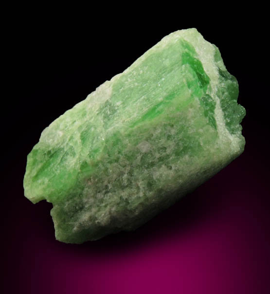 Tremolite var. Chrome Tremolite from Mangari, Taita Taveta District, Kenya