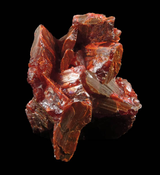 Realgar from Shimen Mine, Hunan, China