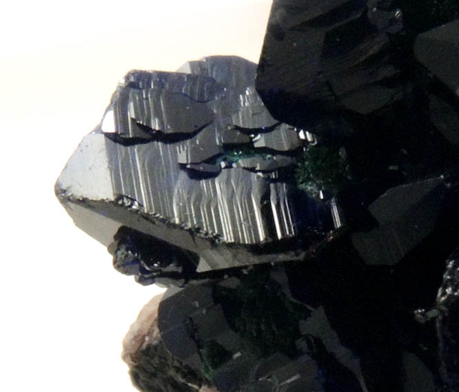 Azurite with Malachite from Milpillas Mine, Cuitaca, Sonora, Mexico