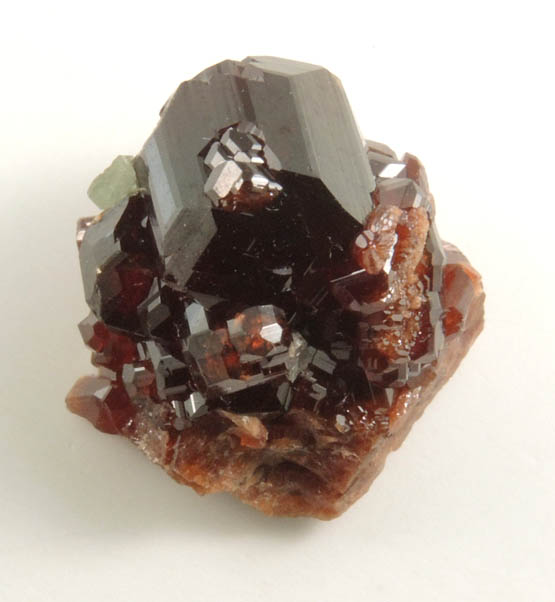 Grossular Garnet with Diopside from Bellecombe, Chtillon, Valle d'Aosta, Italy