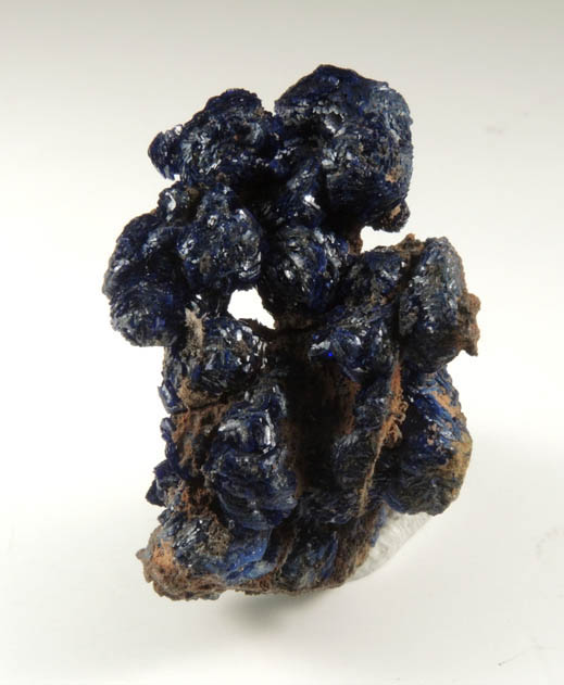 Azurite from Morenci Mine, 4750' Level, Lone Star Area, Clifton District, Greenlee County, Arizona