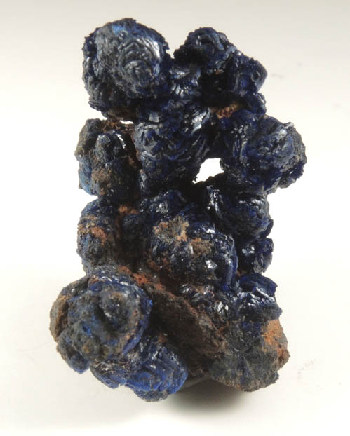 Azurite from Morenci Mine, 4750' Level, Lone Star Area, Clifton District, Greenlee County, Arizona