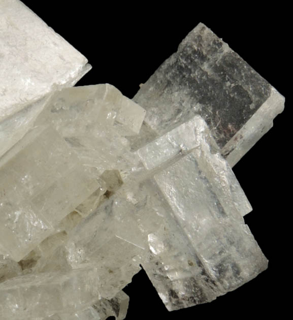 Halite from Soda Lake, 103 km east of San Luis Obispo, Carrizo Plain, San Luis Obispo County, California