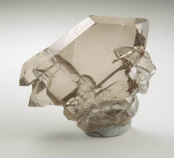 Quartz var. Smoky Quartz (Gwindel formation) from Grimsel Pass, Haslital, Bern, Switzerland