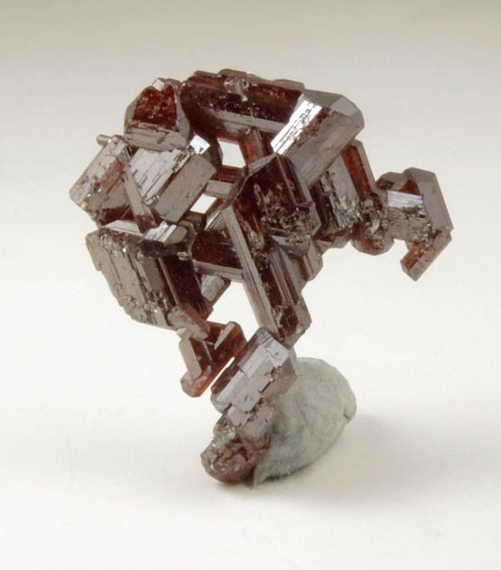 Rutile (twinned crystals) from Diamantina, Minas Gerais, Brazil