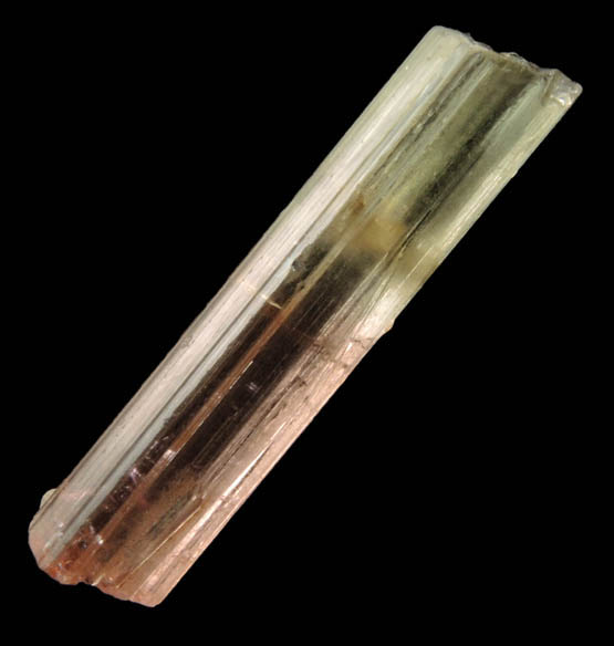 Elbaite Tourmaline (bi-colored) from Minas Gerais, Brazil