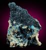 Cornetite with Malachite from Kalabi, 22 km N of Likasi, Katanga Copperbelt, Haut-Katanga Province, Democratic Republic of the Congo