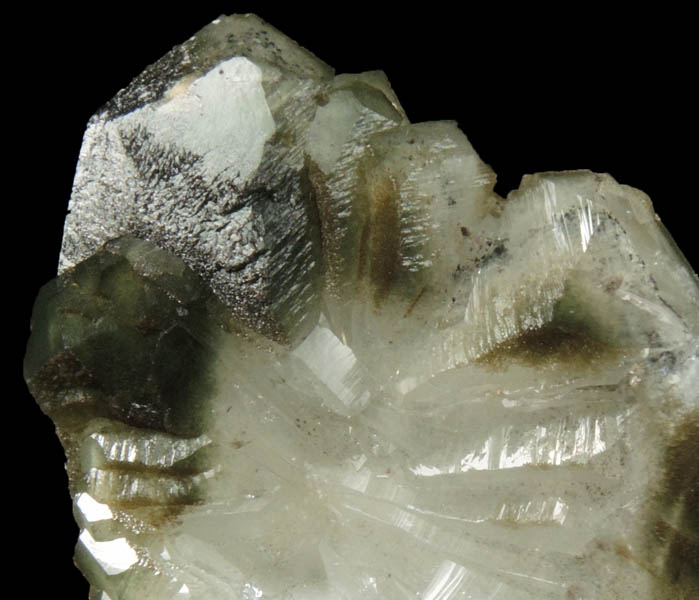 Apophyllite included with Chlorite from Millington Quarry, Bernards Township, Somerset County, New Jersey