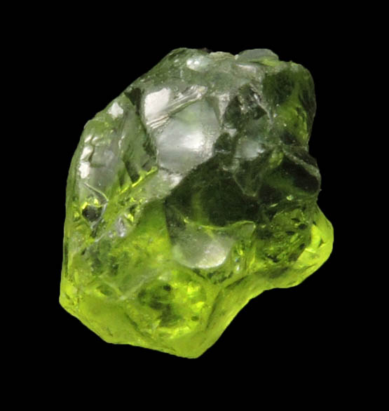 Forsterite var. Peridot (gem rough) from Suppat, Naran-Kagan Valley, Kohistan District, Khyber Pakhtunkhwa (North-West Frontier Province), Pakistan