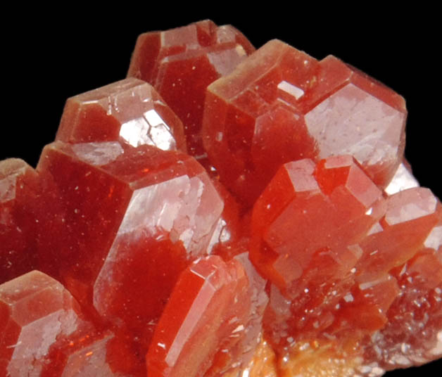 Vanadinite from Mibladen, Haute Moulouya Basin, Zeida-Aouli-Mibladen belt, Midelt Province, Morocco