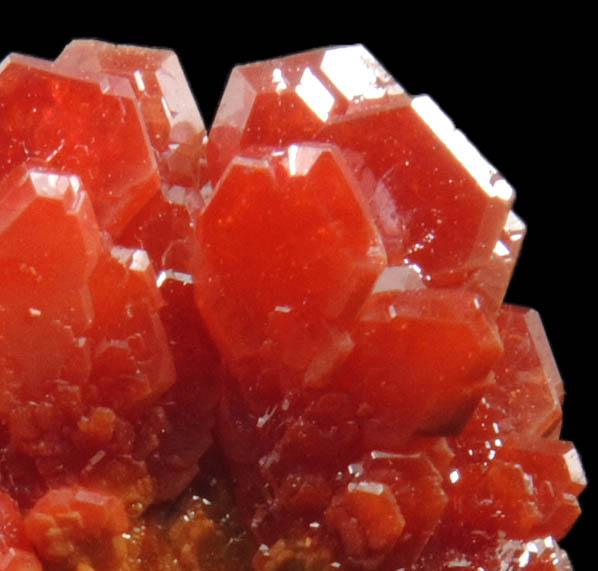 Vanadinite from Mibladen, Haute Moulouya Basin, Zeida-Aouli-Mibladen belt, Midelt Province, Morocco