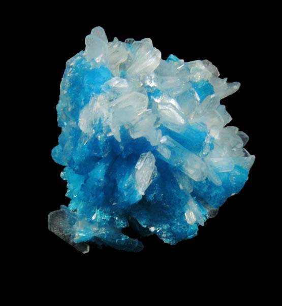 Cavansite with Stilbite from Wagholi Quarry, Maharashtra, India