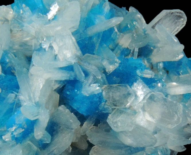 Cavansite with Stilbite from Wagholi Quarry, Maharashtra, India