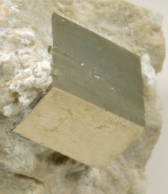 Pyrite in matrix from Mina Ampliacin a Victoria, Navajn, La Rioja, Spain