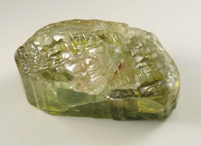 Elbaite Tourmaline (flat doubly-terminated crystal) from Minas Gerais, Brazil