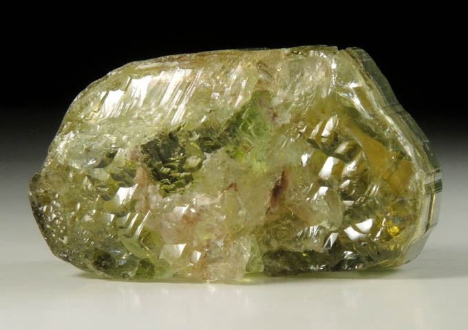 Elbaite Tourmaline (flat doubly-terminated crystal) from Minas Gerais, Brazil